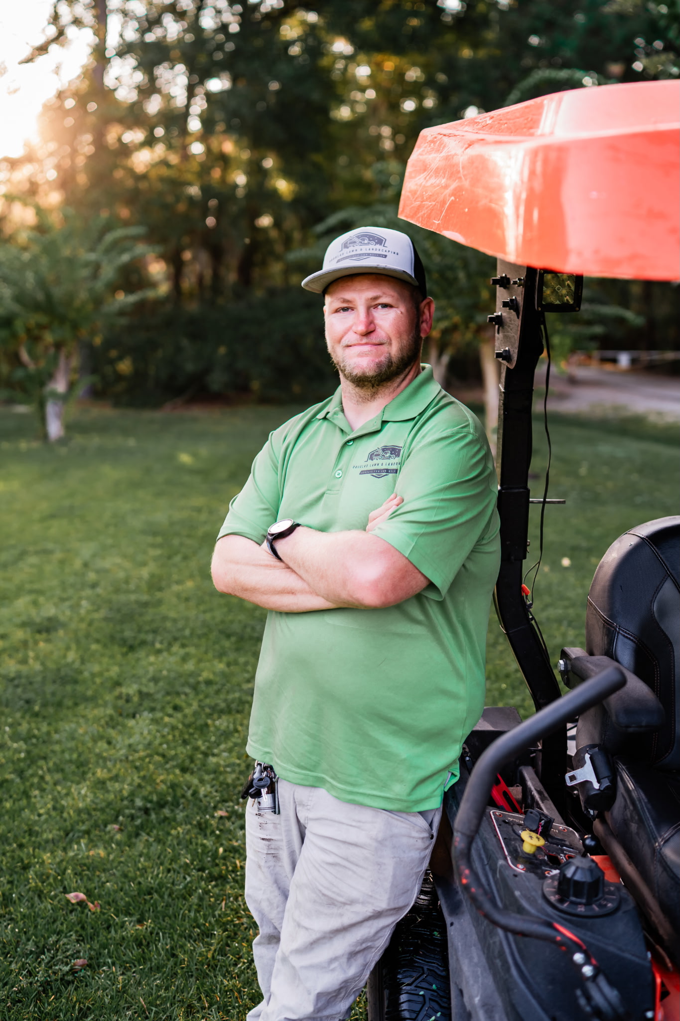 Thomas Douglas, owner of Douglas Lawn & Landscaping, Savannah GA